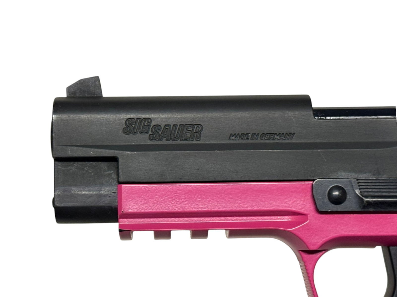Excellent German Sig Sauer Mosquito Two-Tone Pink .22 LR Semi-Automatic Pistol - 8