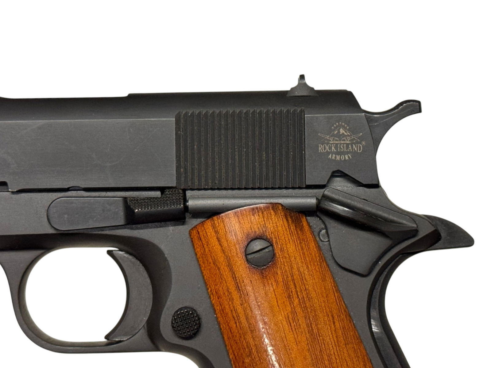 Excellent Rock Island Armory 1911 A1-MS .45 ACP Semi-Automatic Pistol - 4