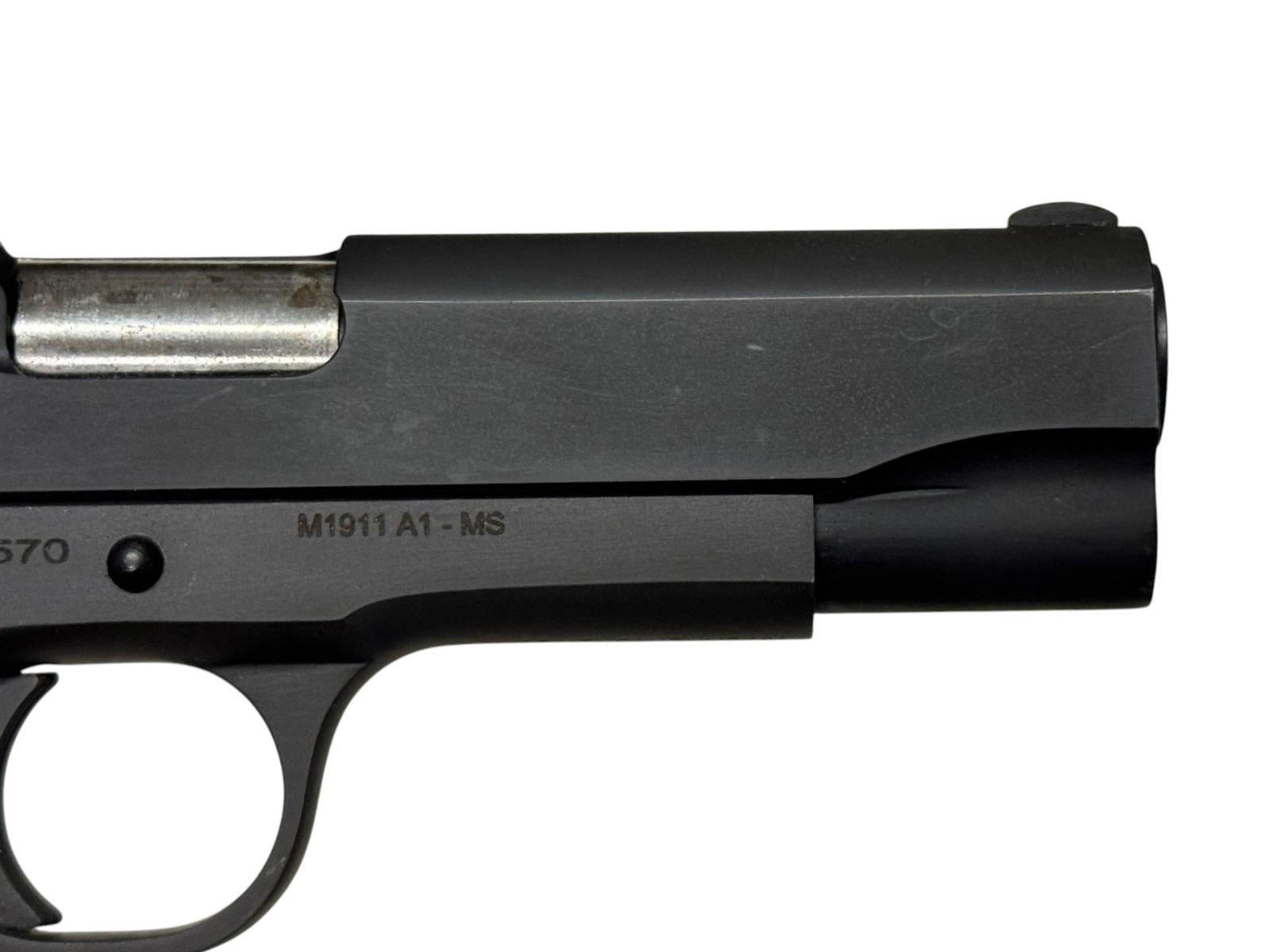 Excellent Rock Island Armory 1911 A1-MS .45 ACP Semi-Automatic Pistol - 8