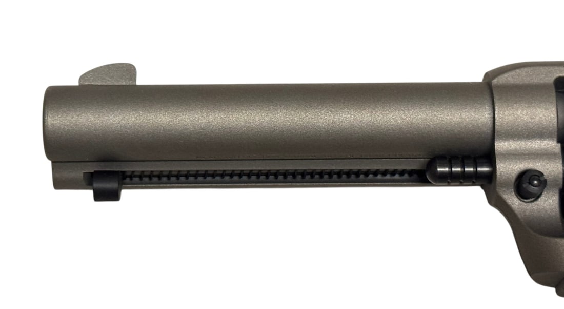 NIB Ruger Wrangler .22 LR Silver Cerakote Revolver - 6