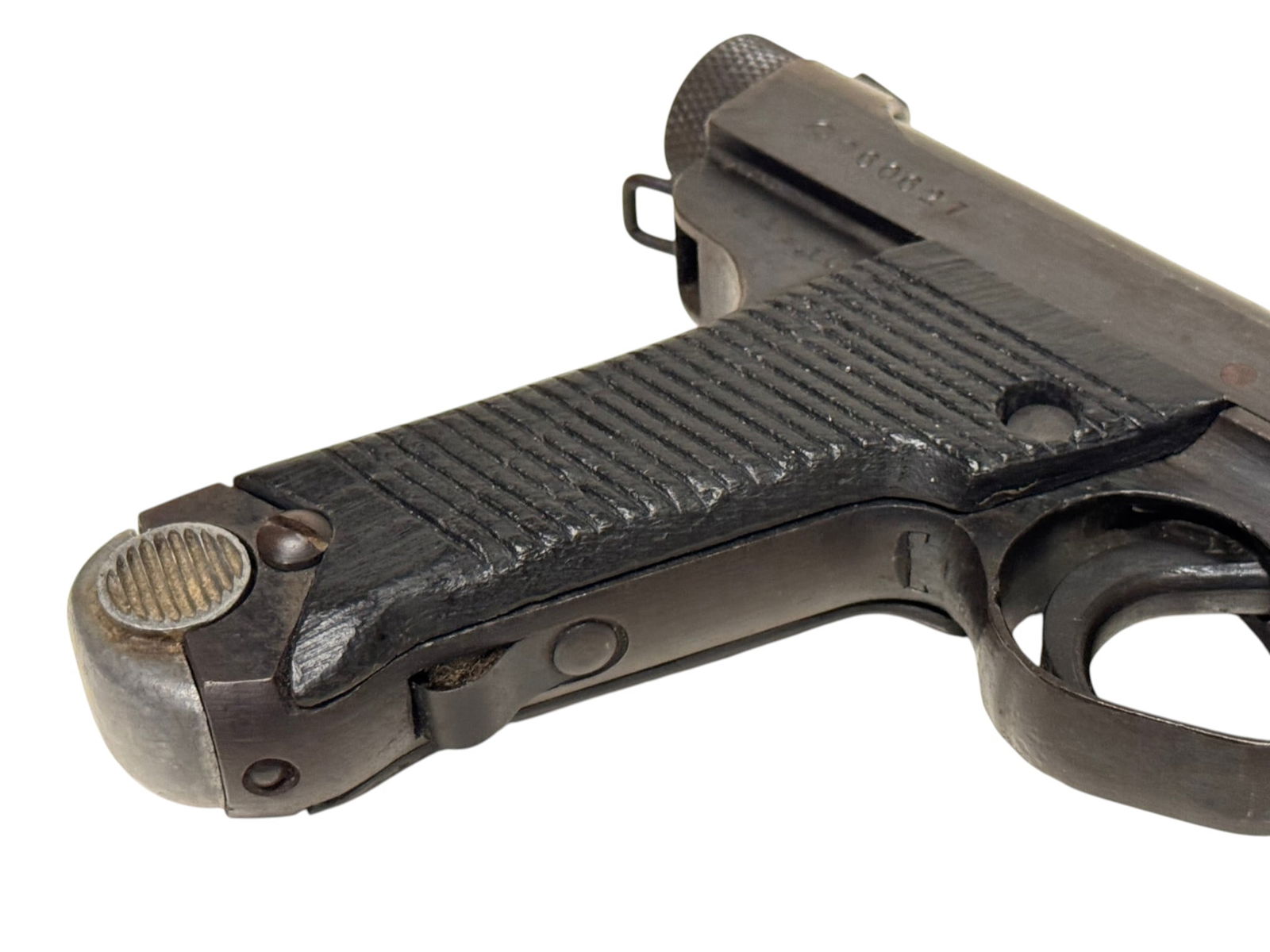 WWII 1944 Japanese Nagoya Nambu Type 14 Series B 8mm Semi-Automatic Pistol w/ Matching Mag - 19