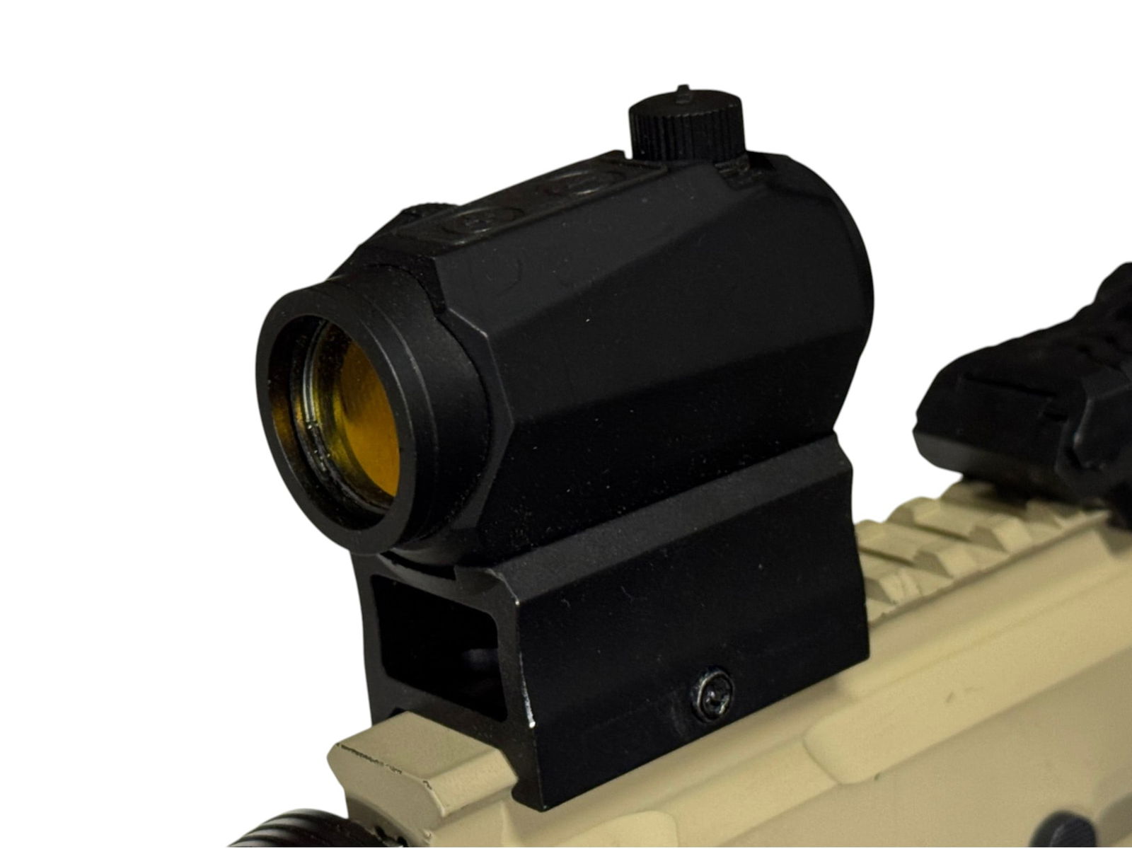 Excellent PSA Property of US Govt. M4 Carbine 5.56mm NATO Semi-Automatic Tan Rifle w/ Optic - 16