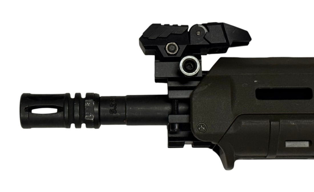 Excellent PSA Property of US Govt. M4 Carbine 5.56mm NATO Semi-Automatic Tan Rifle w/ Optic - 6