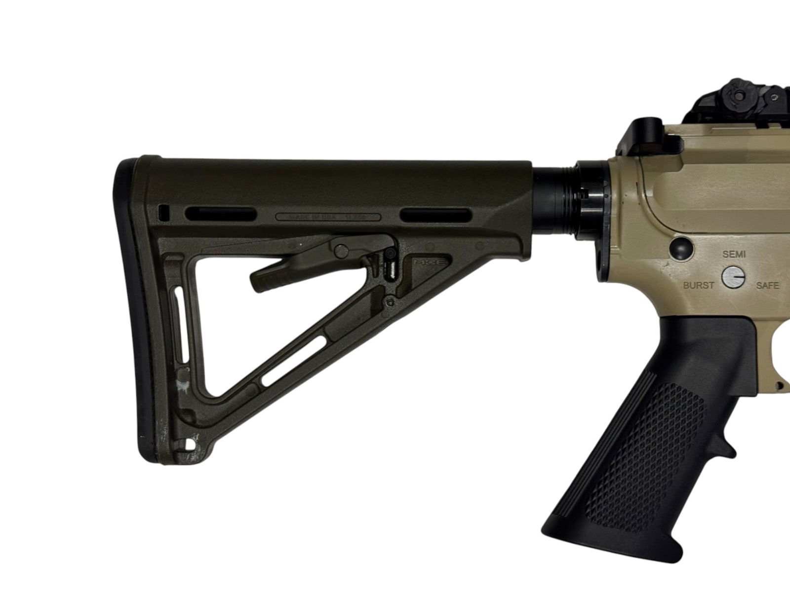 Excellent PSA Property of US Govt. M4 Carbine 5.56mm NATO Semi-Automatic Tan Rifle w/ Optic - 7