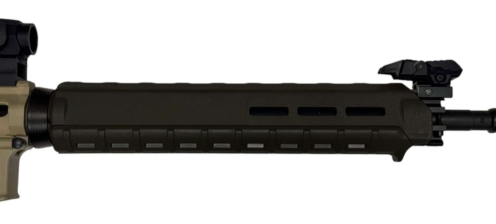 Excellent PSA Property of US Govt. M4 Carbine 5.56mm NATO Semi-Automatic Tan Rifle w/ Optic - 9