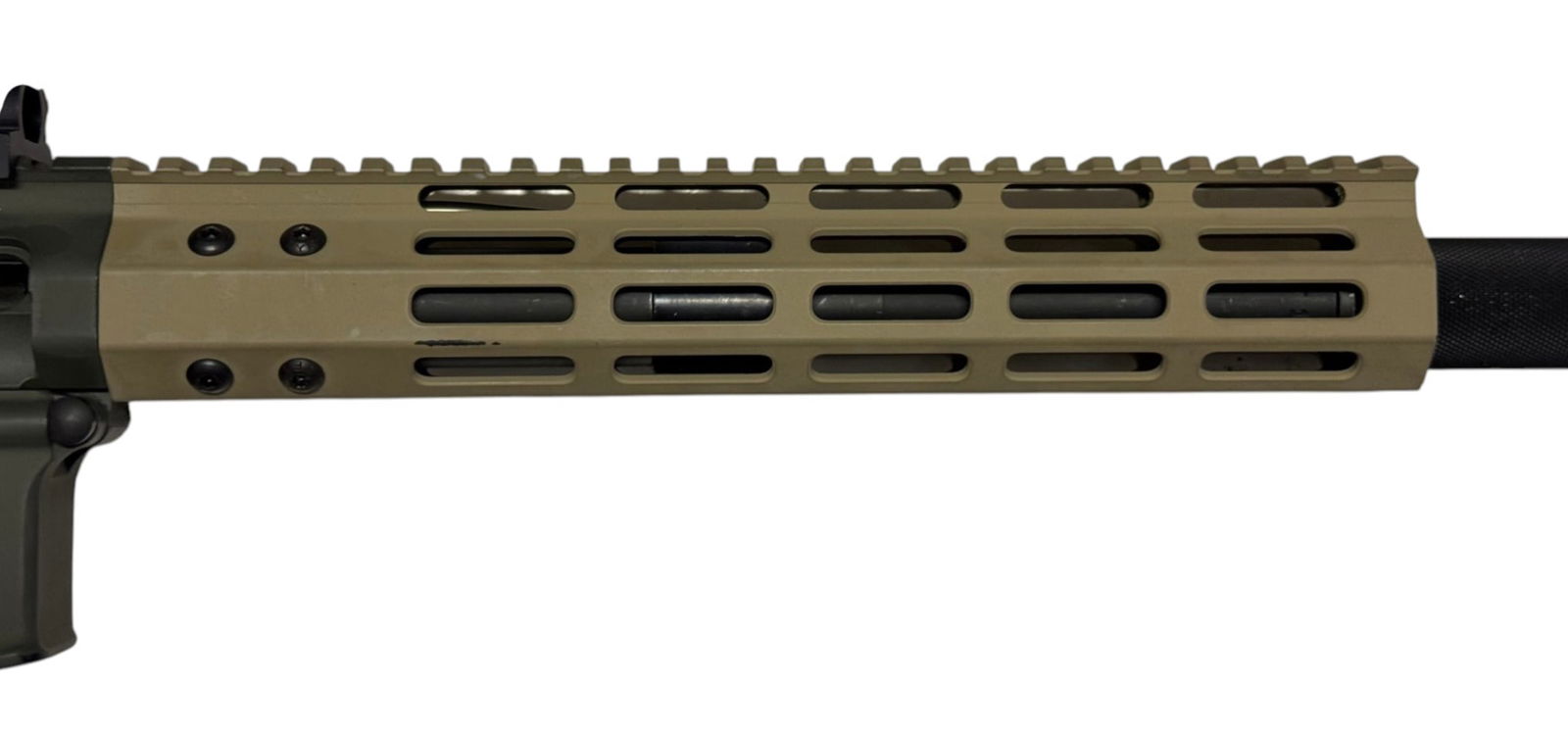 Excellent PSA PA-15 .300 BO Tan/OD Green 11.5” AR Pistol w/ Maxim Defense Brace - 10