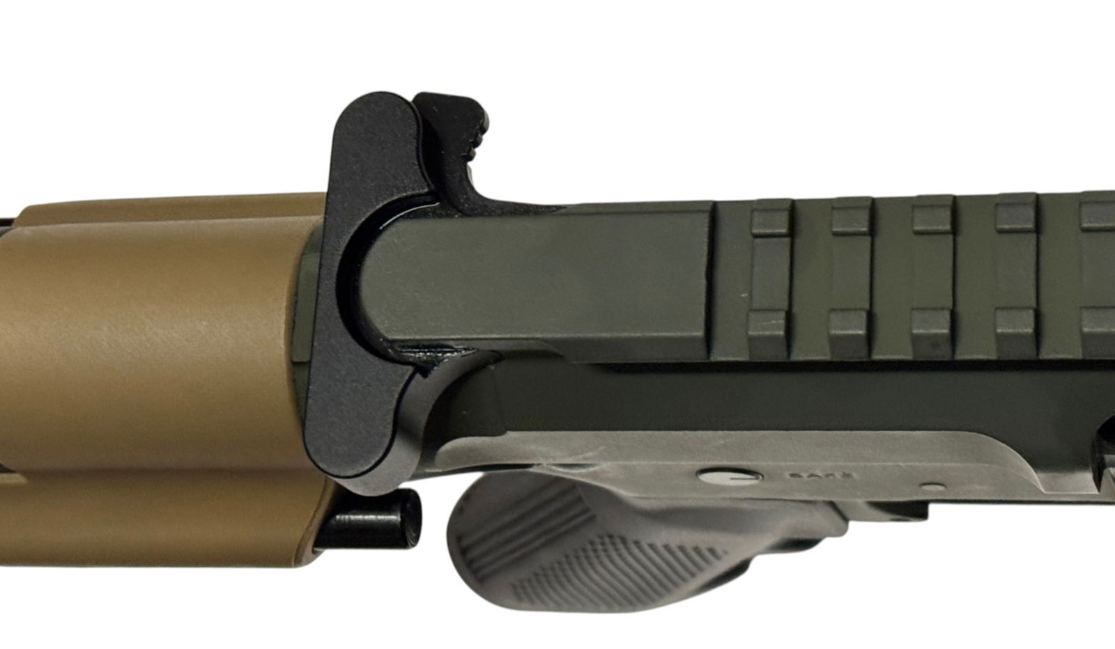 Excellent PSA PA-15 .300 BO Tan/OD Green 11.5” AR Pistol w/ Maxim Defense Brace - 12