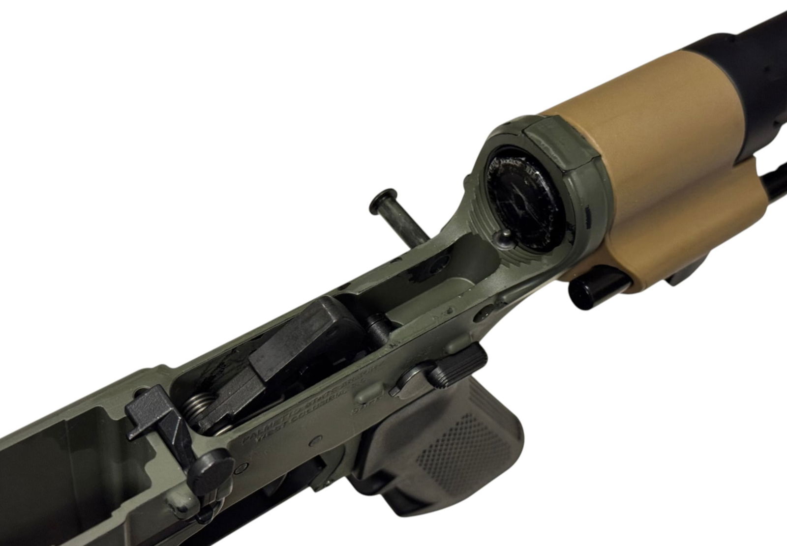 Excellent PSA PA-15 .300 BO Tan/OD Green 11.5” AR Pistol w/ Maxim Defense Brace - 14