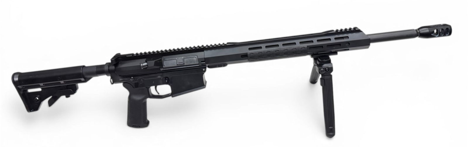 Excellent Bear Creek Arsenal BCA10 6.5 CREEDMOOR Semi-Automatic AR-10 Rifle w/ Bipod - 2