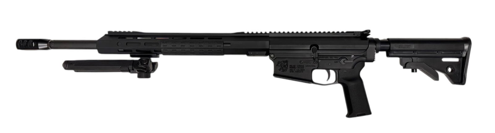 Excellent Bear Creek Arsenal BCA10 6.5 CREEDMOOR Semi-Automatic AR-10 Rifle w/ Bipod - 3