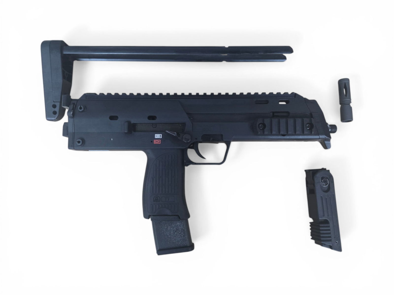 Scarce Collectible Tommy Built Tactical T7 (HK MP7) 4.6x30mm Semi-Auto Pistol Kit & Bag - 2