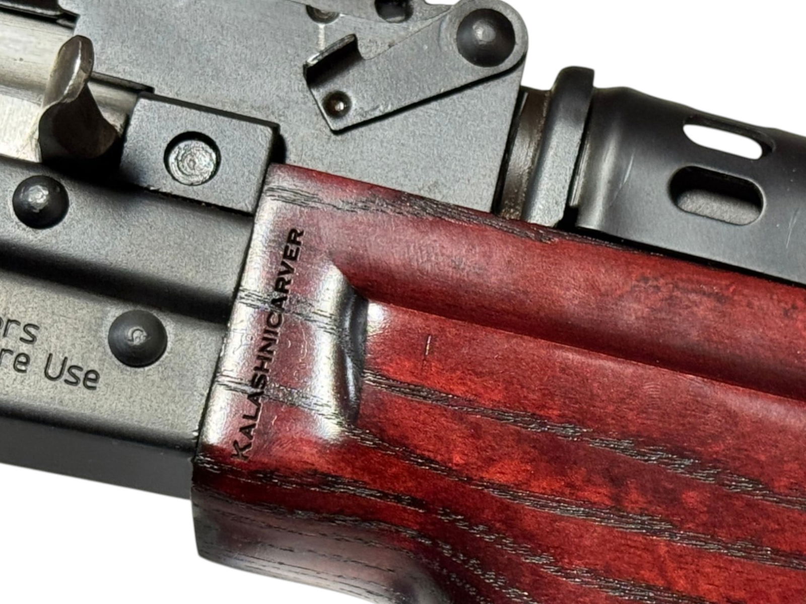 Excellent Zastava PAP M90-PS 5.56mm NATO Semi-Automatic AK Rifle w/ Red Wood & Folding Stock - 16