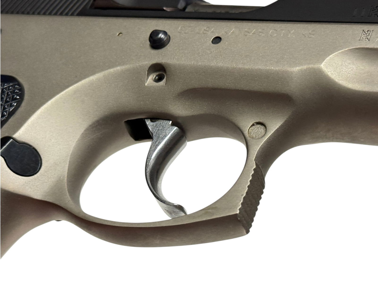 Excellent 2011 CZ 75 Compact Dual Tone 9mm Semi-Automatic Pistol - 8