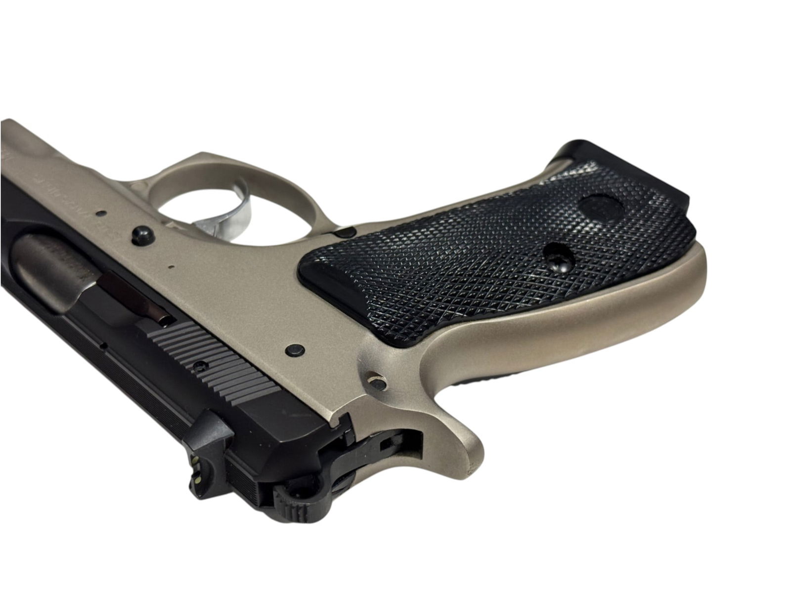 Excellent 2011 CZ 75 Compact Dual Tone 9mm Semi-Automatic Pistol - 9