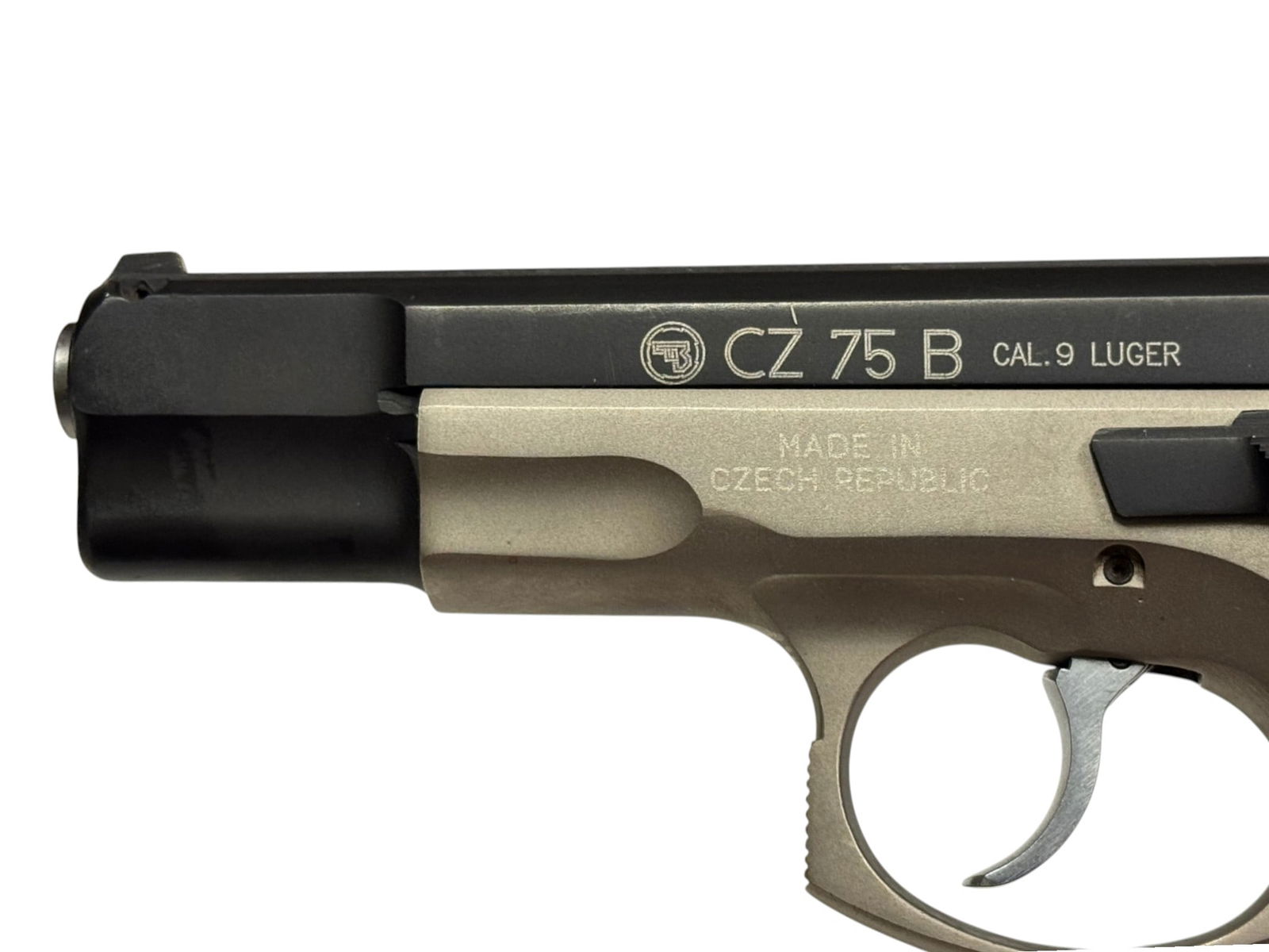 Excellent CZ 75B Dual Tone 9mm Semi-Automatic Pistol - 4