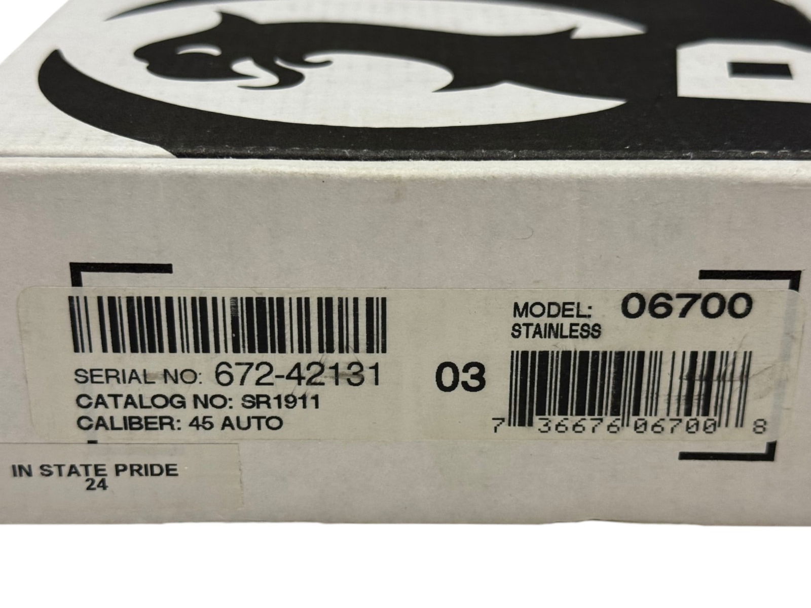 NIB Ruger SR1911 .45 AUTO Limited Edition Engraved “Indian State Pride” 24 of 100 Pistol - 2