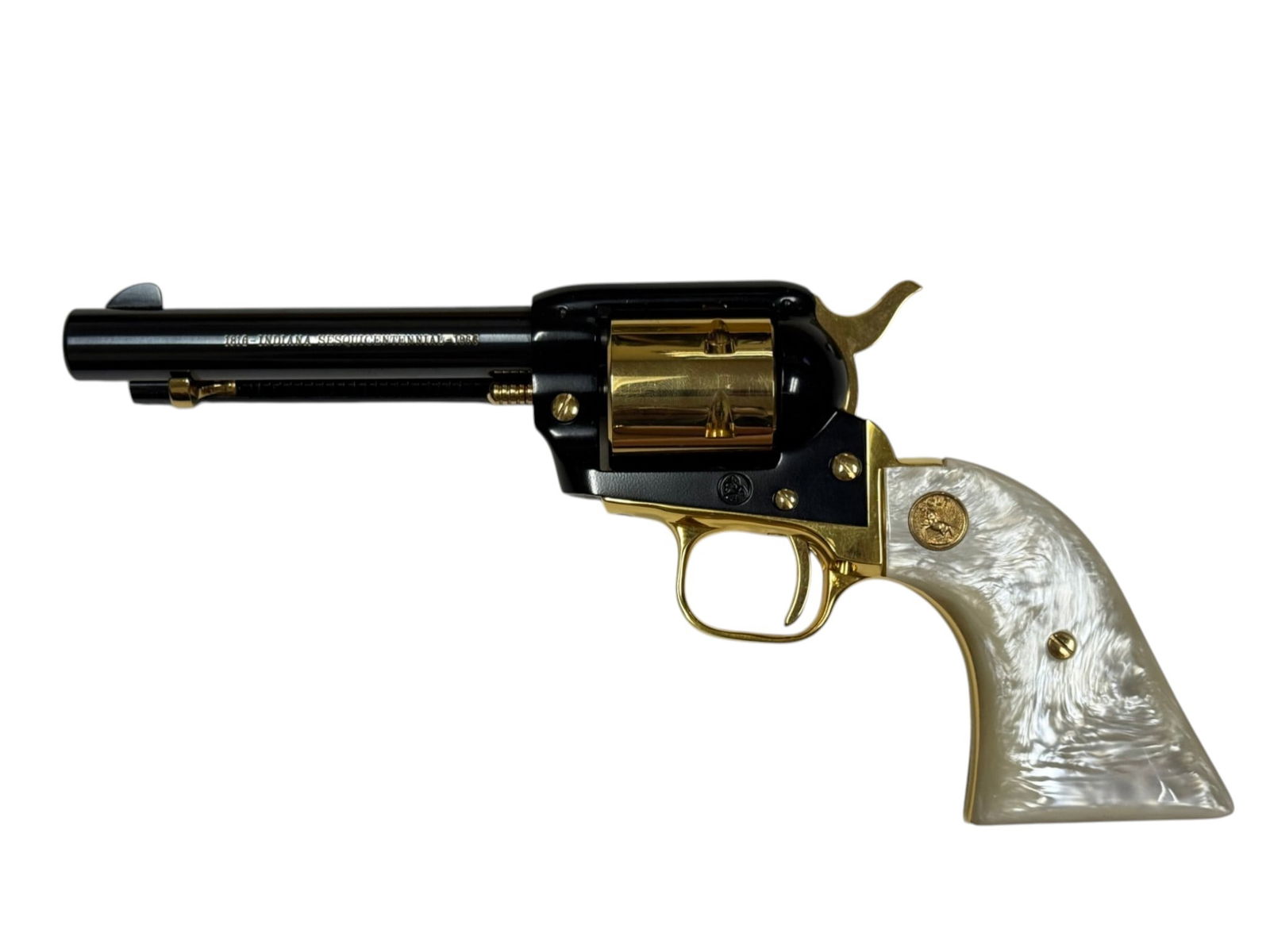 Stunning 1966 Cased Colt Frontier Scout .22 LR “Indiana Sesquicentennial” Commemorative  - 11