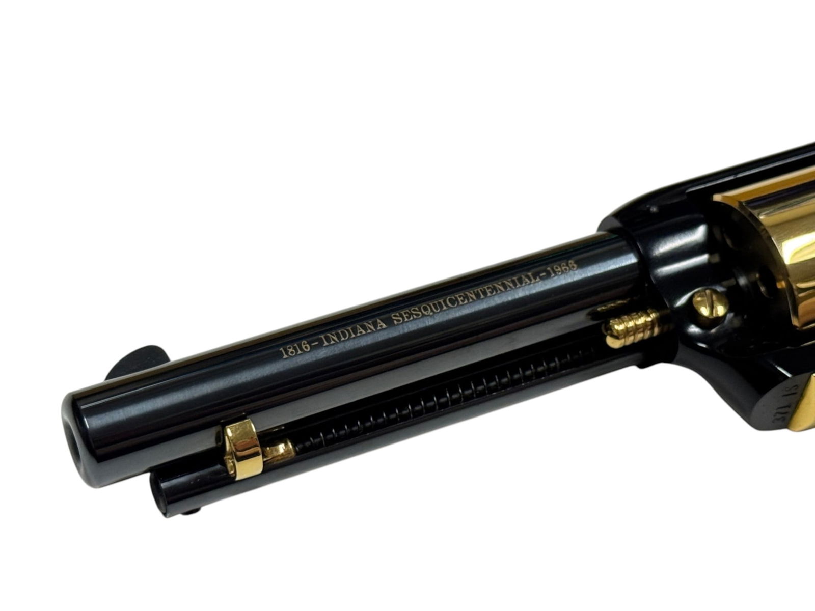 Stunning 1966 Cased Colt Frontier Scout .22 LR “Indiana Sesquicentennial” Commemorative  - 14