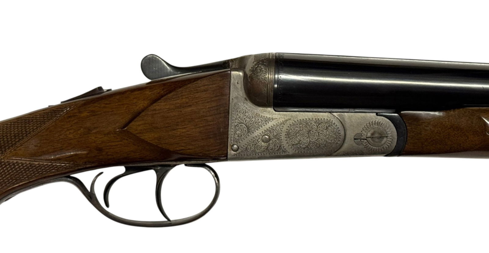 Excellent Spanish Gaspar Arizaga Model 200 12 GA. SXS Double Barrel Hammerless Shotgun - 18