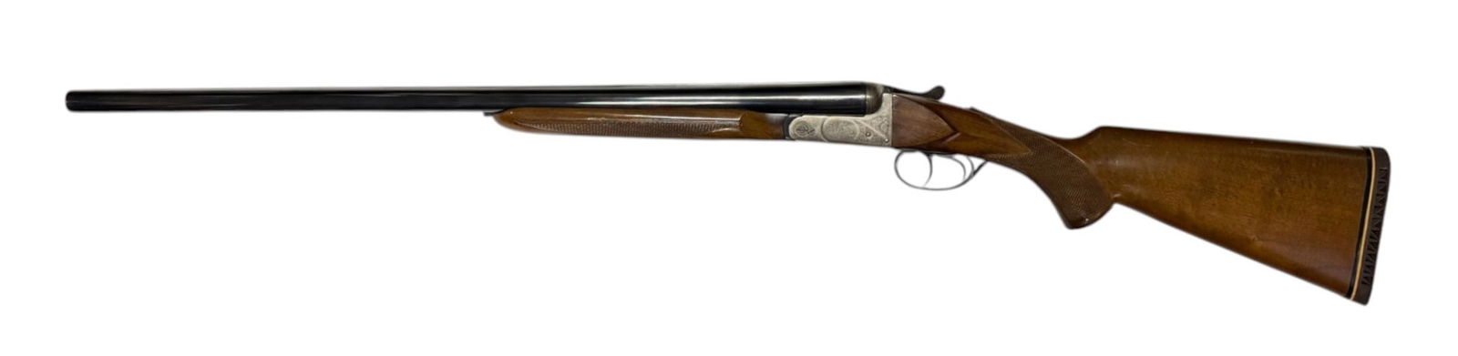 Excellent Spanish Gaspar Arizaga Model 200 12 GA. SXS Double Barrel Hammerless Shotgun: S#: FN181762 | Matching Serial number and #460 on Receiver, Barrel, and Forend | Model 200 | 26” Barrels with Solid Rib and 2-3/4” Chamber | 14.5” LOP | Engraved Receiver | Marked on
