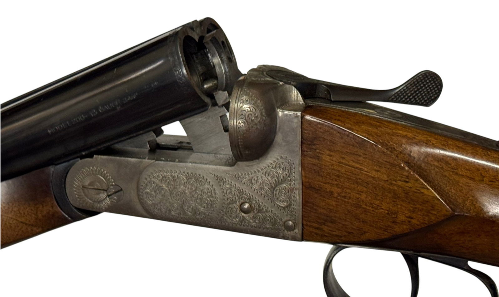 Excellent Spanish Gaspar Arizaga Model 200 12 GA. SXS Double Barrel Hammerless Shotgun - 3