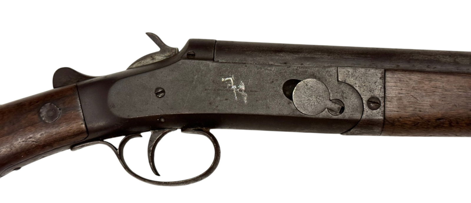 Antique W.H. Davenport Model 1896 “Palmetto” 12 GA. Takedown Single Shotgun - 5