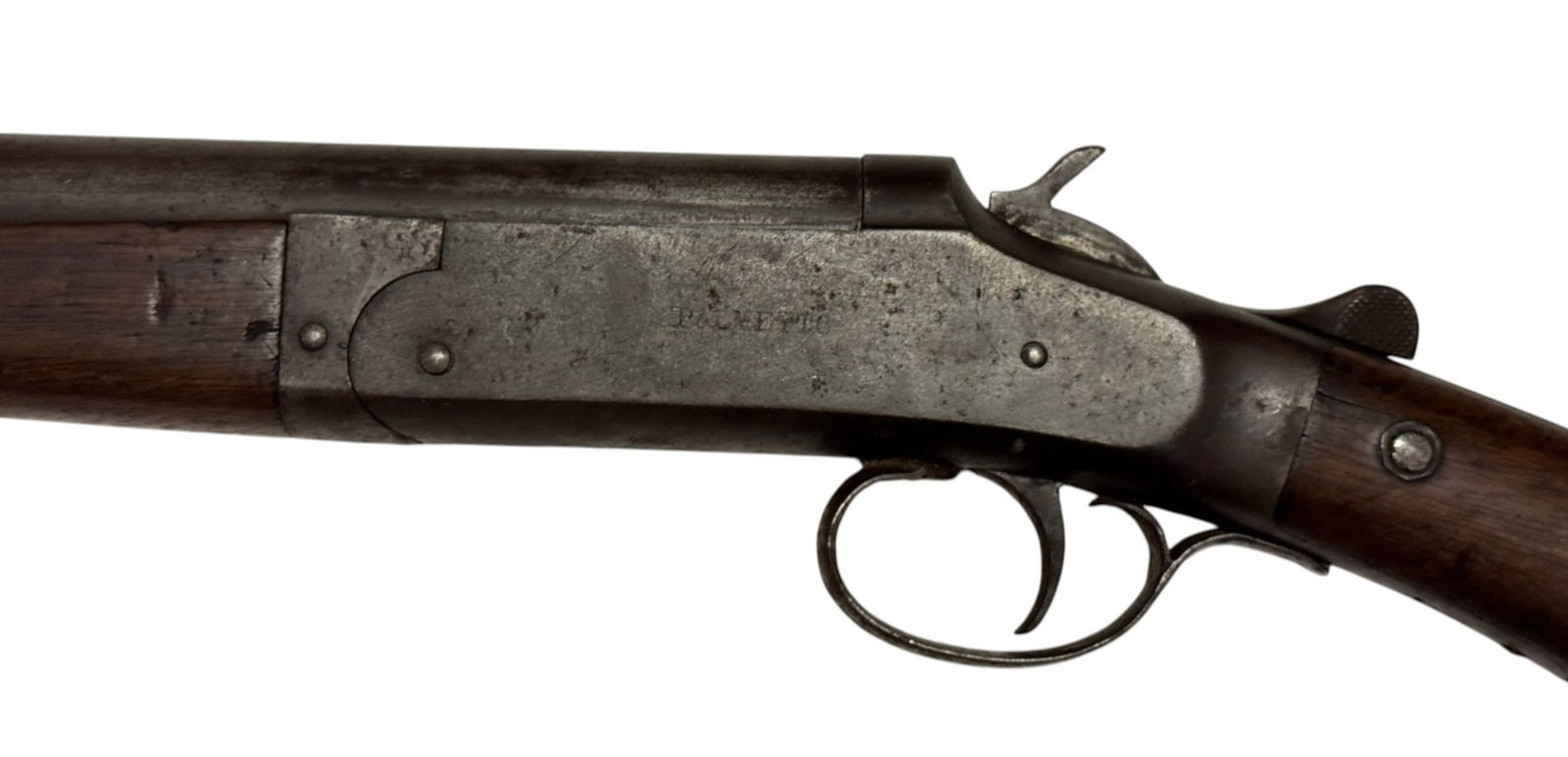 Antique W.H. Davenport Model 1896 “Palmetto” 12 GA. Takedown Single Shotgun - 9