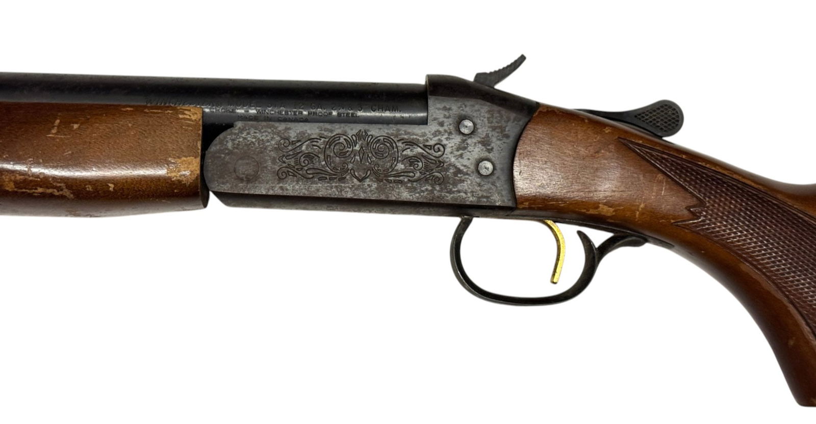 Winchester Model 37A Single Shot 12 GA. Shotgun - 8