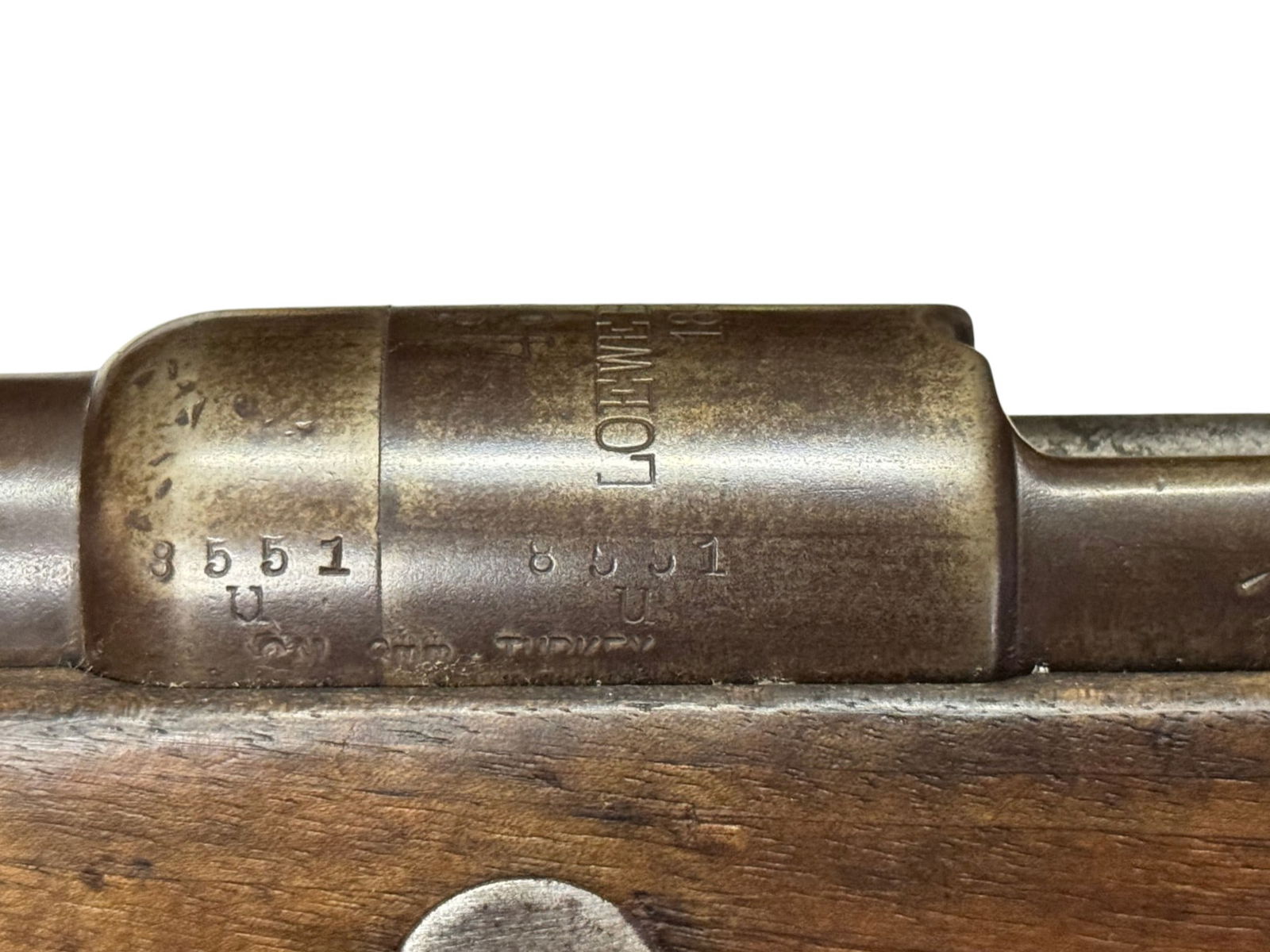 Antique Loewe Berlin 1891 Turkish GEW 88 7.92x57mm Bolt Action *Unit Marked* Rifle - 5
