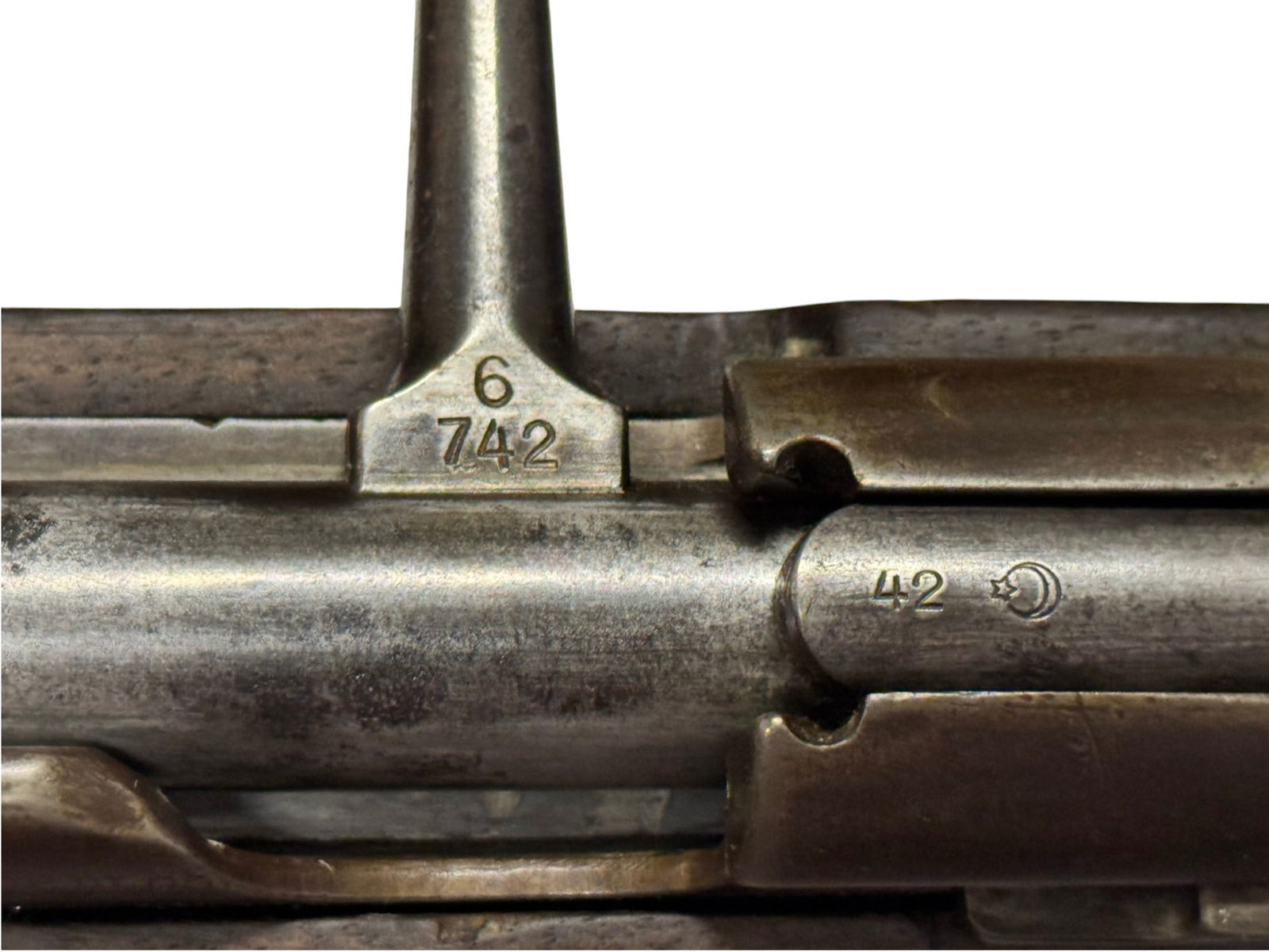 Antique Loewe Berlin 1891 Turkish GEW 88 7.92x57mm Bolt Action *Unit Marked* Rifle - 8