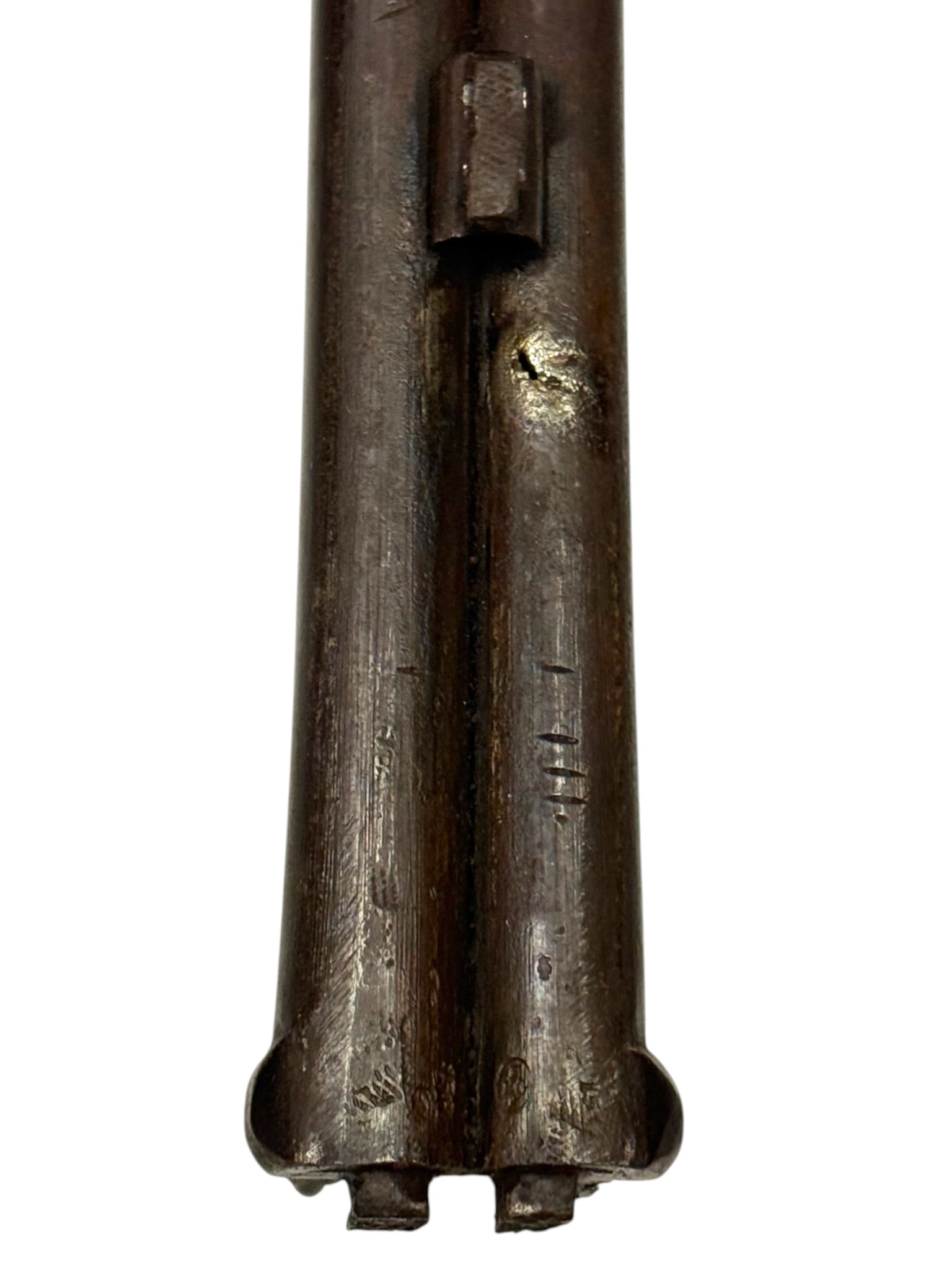 Rare Antique Civil War English “James” 20 GA. Double Barrel Muzzleloading Hammer Gun - 10