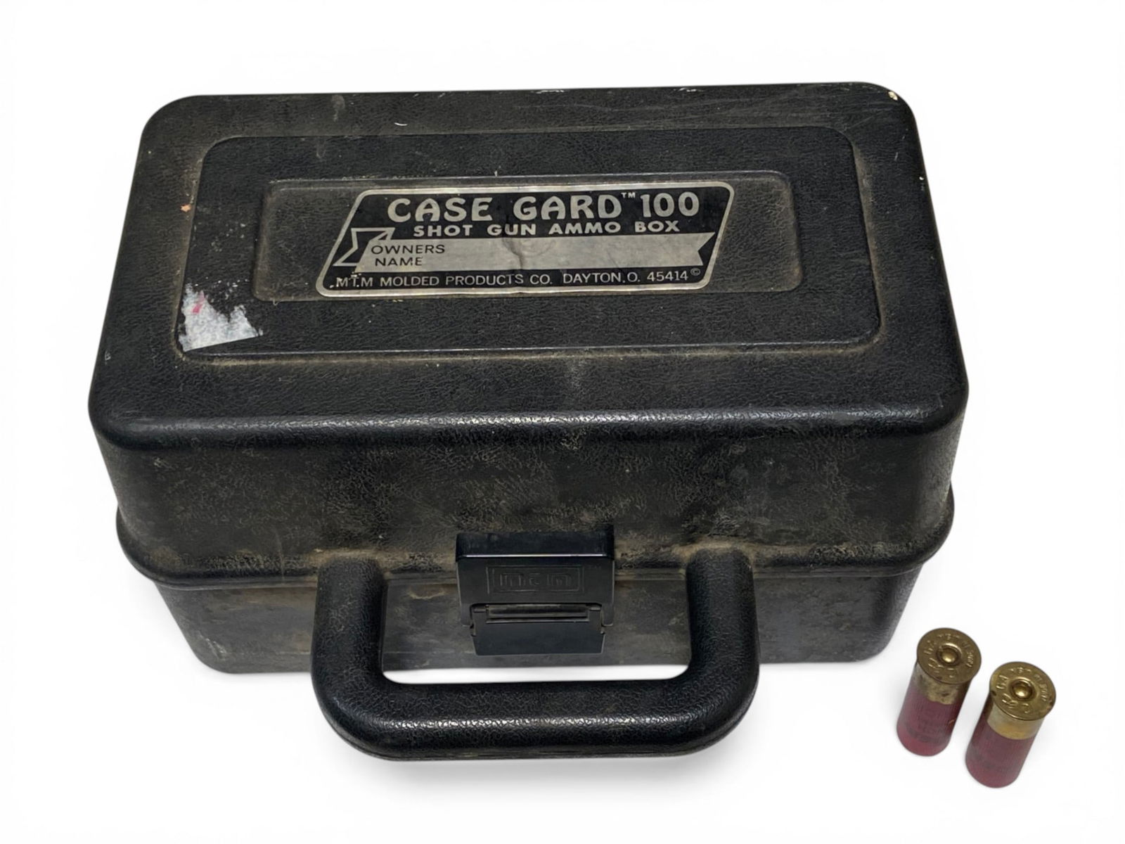 NIB 50rds. Of Various 12 GA. Shotgun Ammunition in Shotgun Shell Storage Case: See photos for condition on factory shells 