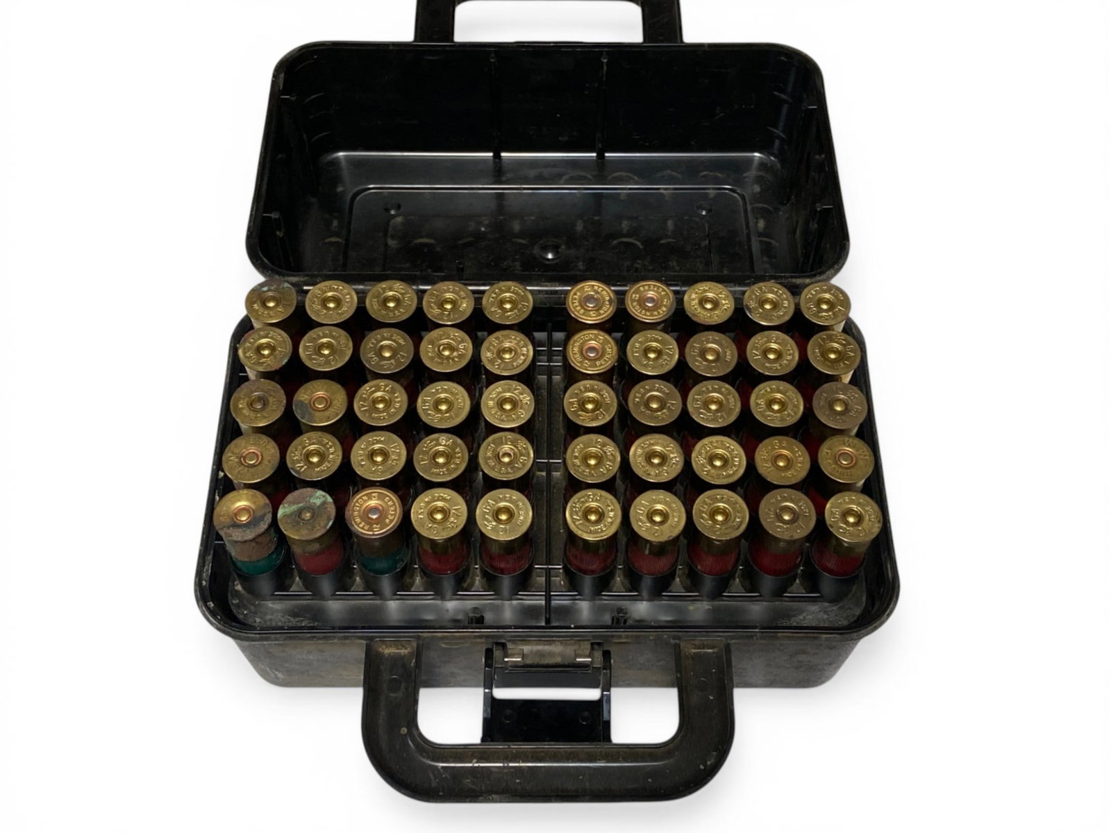 NIB 50rds. Of Various 12 GA. Shotgun Ammunition in Shotgun Shell Storage Case - 2