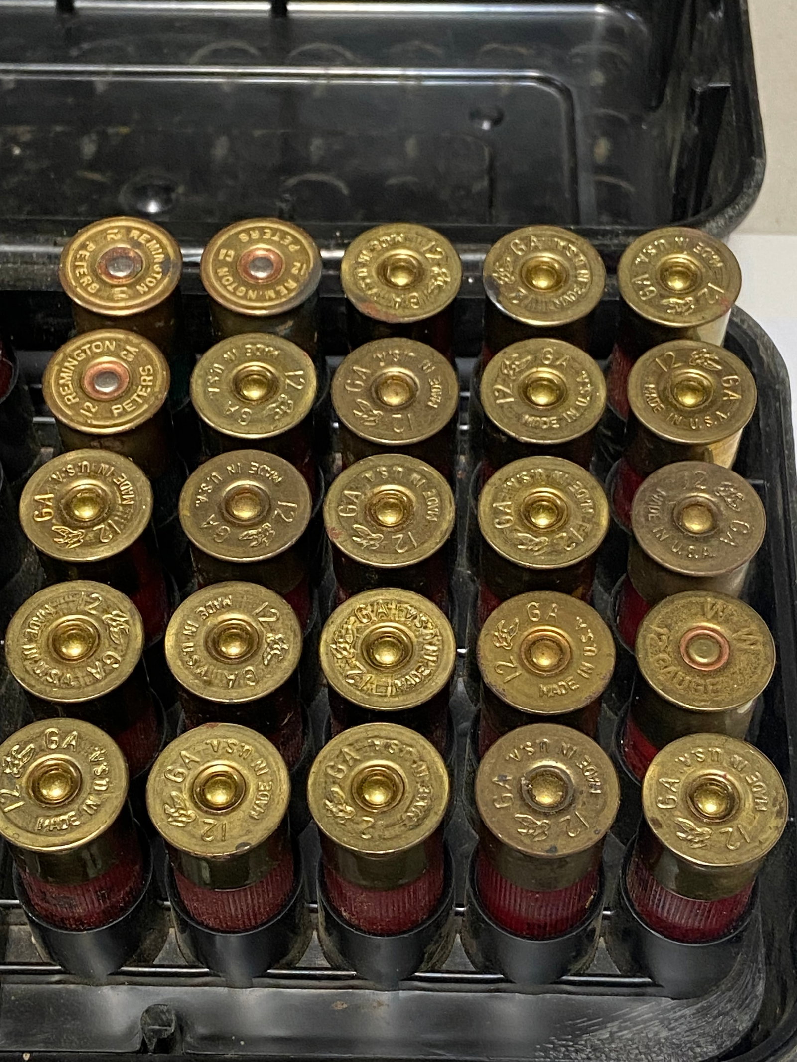 NIB 50rds. Of Various 12 GA. Shotgun Ammunition in Shotgun Shell Storage Case - 4
