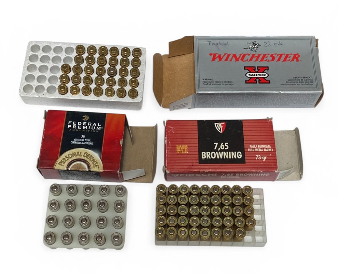 NIB 97rds. Of Various .32 AUTO Ammunition - 2