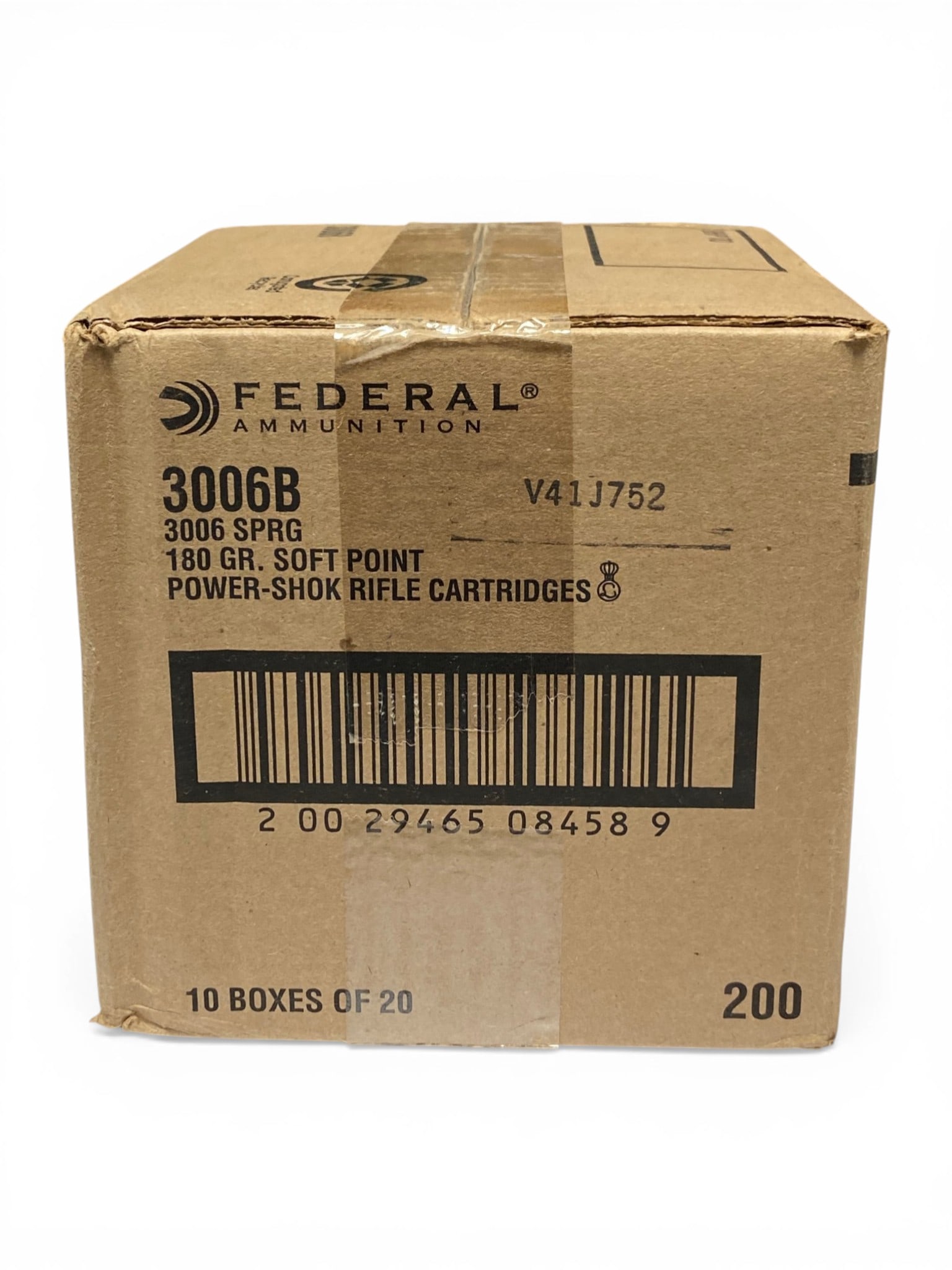 NIB 200rds. Of .30-06 SPRG. 180gr. SP PowerShok Federal Ammunition: See photo(s) 