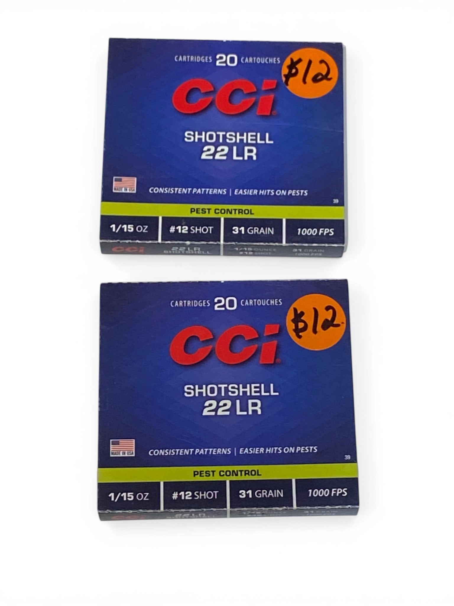 NIB 300rds. Of .22 LR Mini Mag 36gr. Varmint HP CCI Ammunition - 2