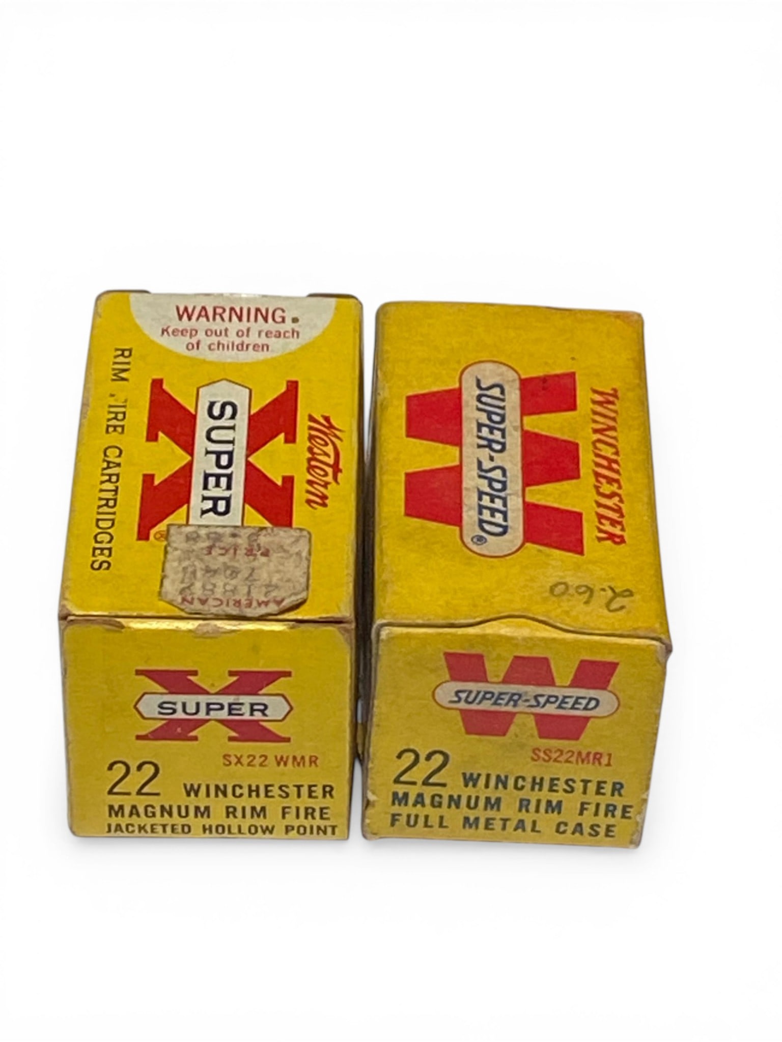 NIB 96rds. Of Collectible Vintage .22 WMR Western Super X Ammunition: See photo(s) 