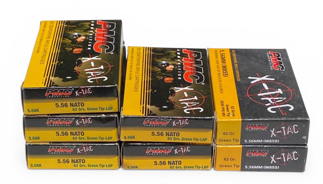 NIB 140rds. Of 5.56 62gr. PMC XTAC Ammunition: See photo(s) 