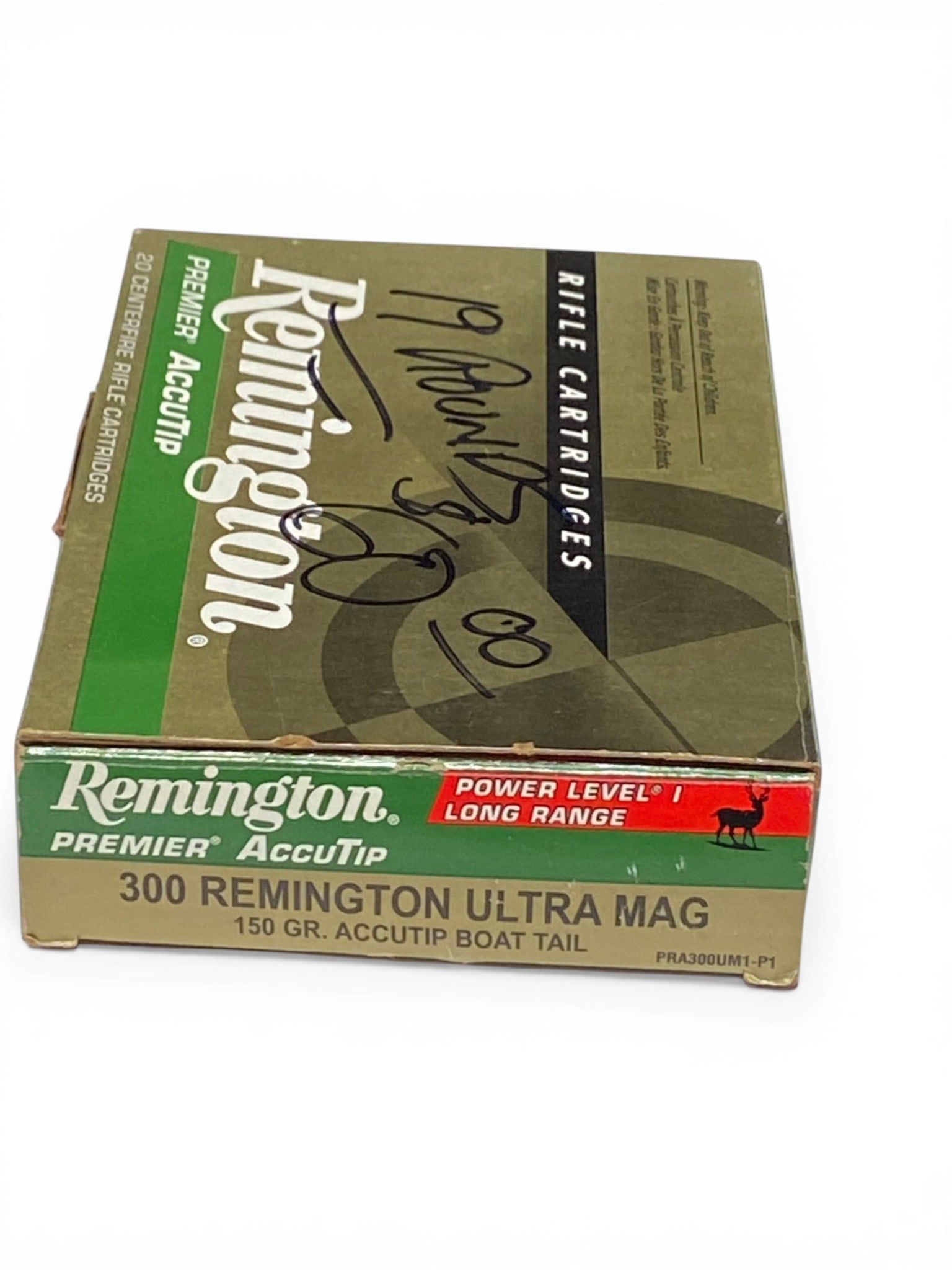 NIB 20rds. Of .300 REMINGTON Ultra Mag 150gr. AccuTip Boat Tail Remington Premiere Ammunition: See photo(s)