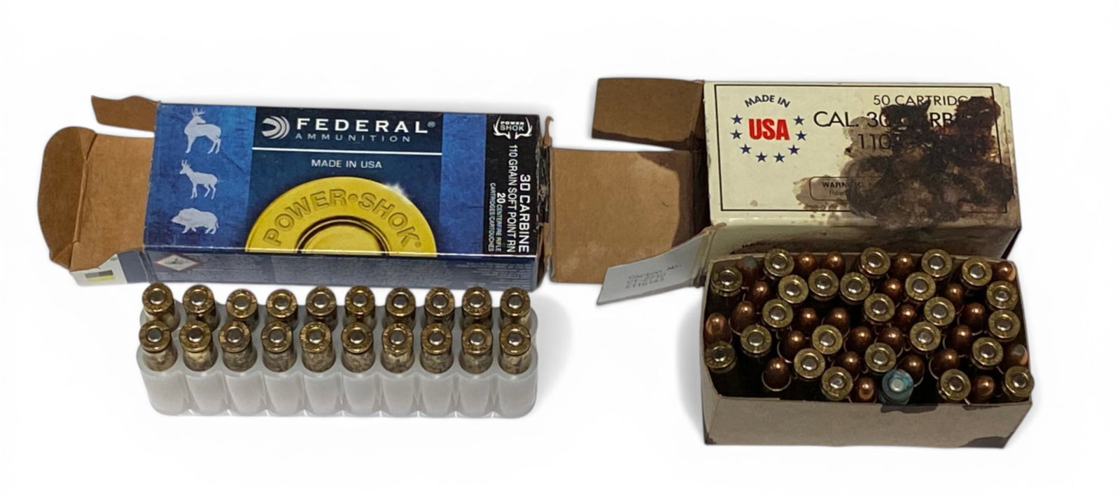 NIB 70rds. Of .30 CARBINE 120gr. Ammunition - 2