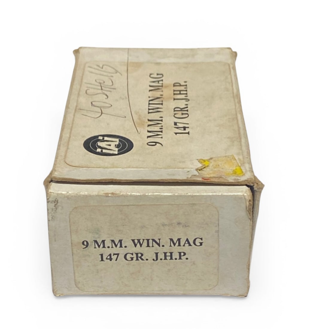 NIB 40rds. Of 9mm WIN. MAG. 147gr. JHP IAI Ammunition: See photo(s) 