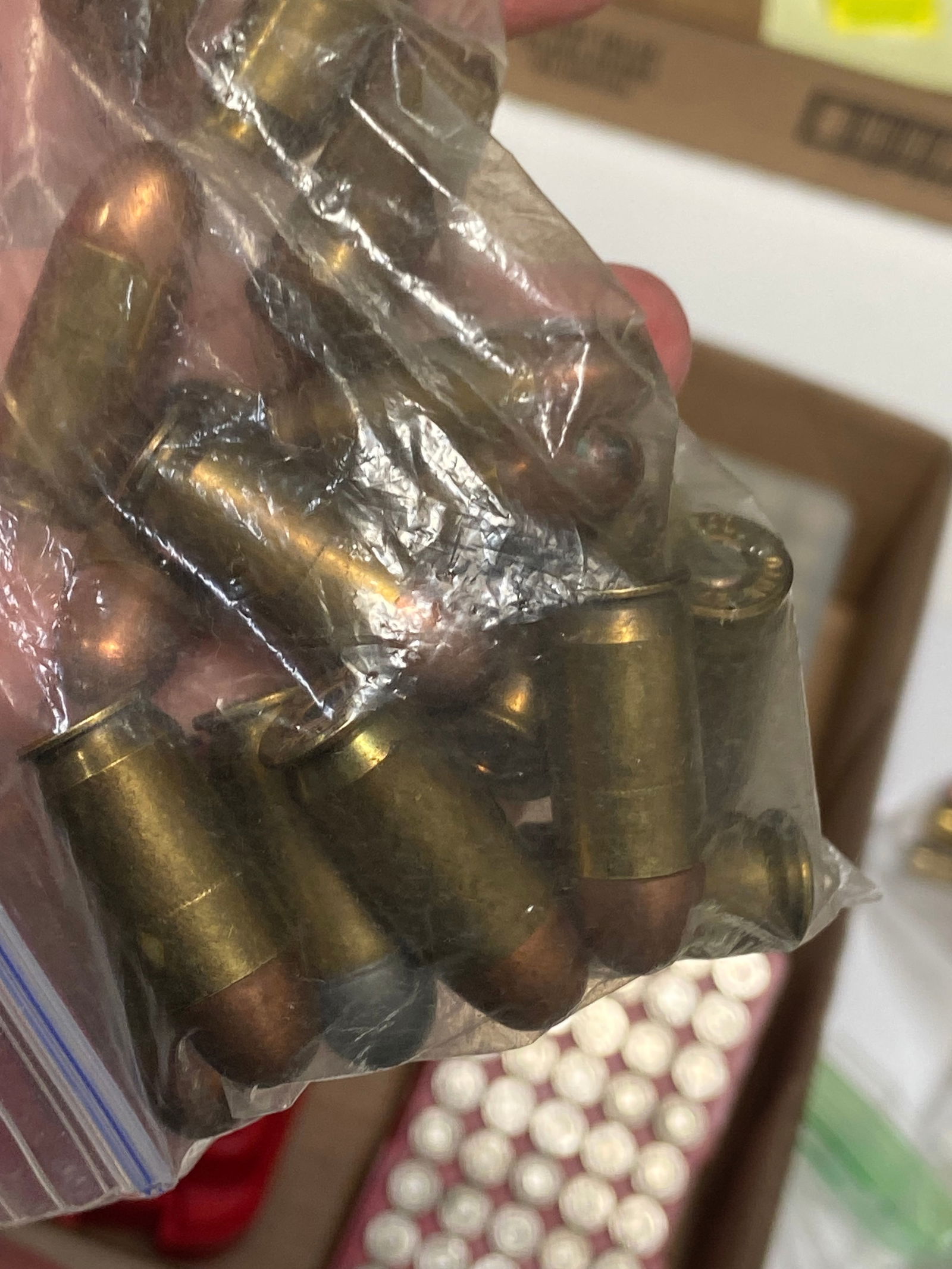 Lot of 15 Lbs. Handgun Ammunition - 15