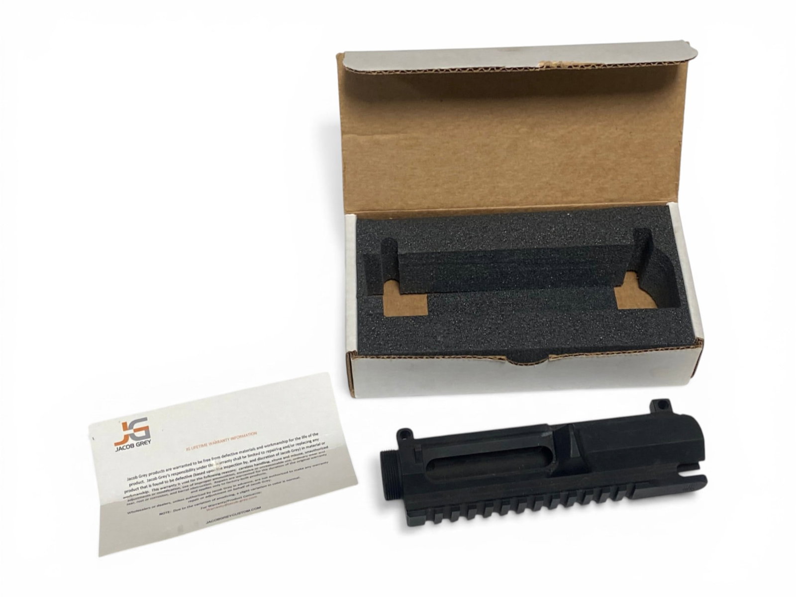 NIB Jacob Gray Stripped AR15 Upper Receiver: See photo(s)