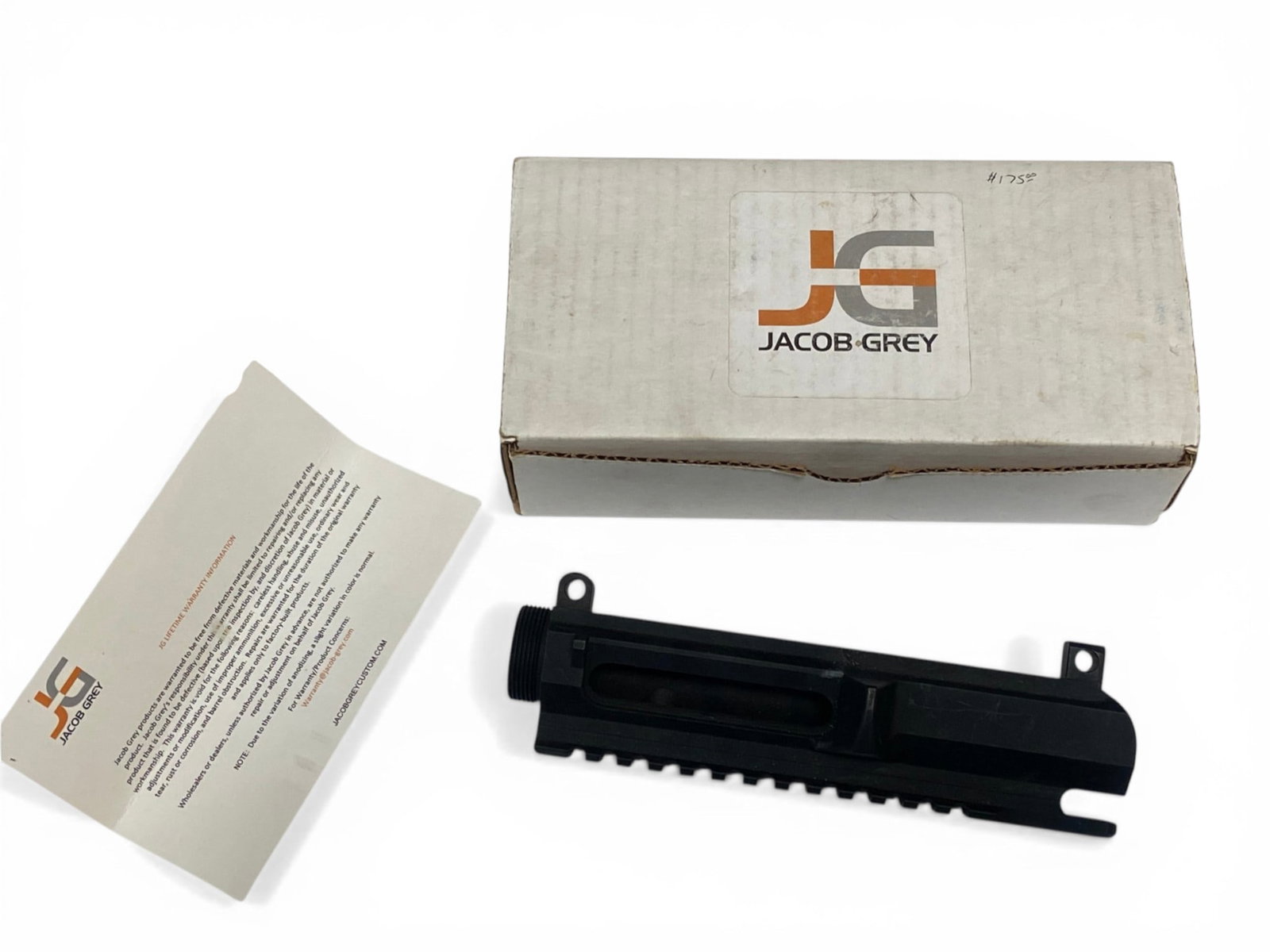 NIB Jacob Gray Stripped AR15 Upper Receiver - 2