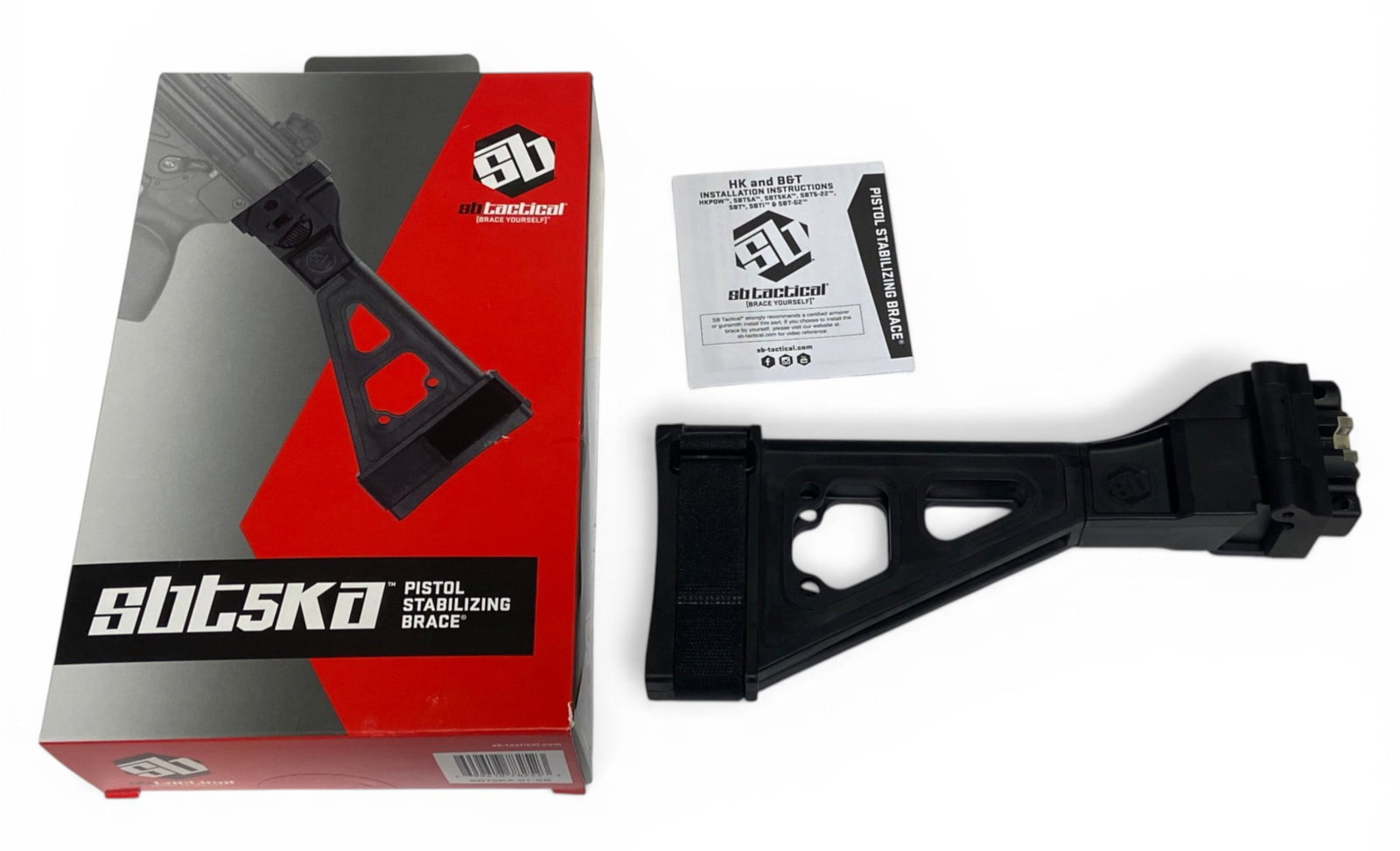 NIB SB Tactical SBT5KA Pistol Stabilizing Brace for MP5 Platform: See photo(s) 
