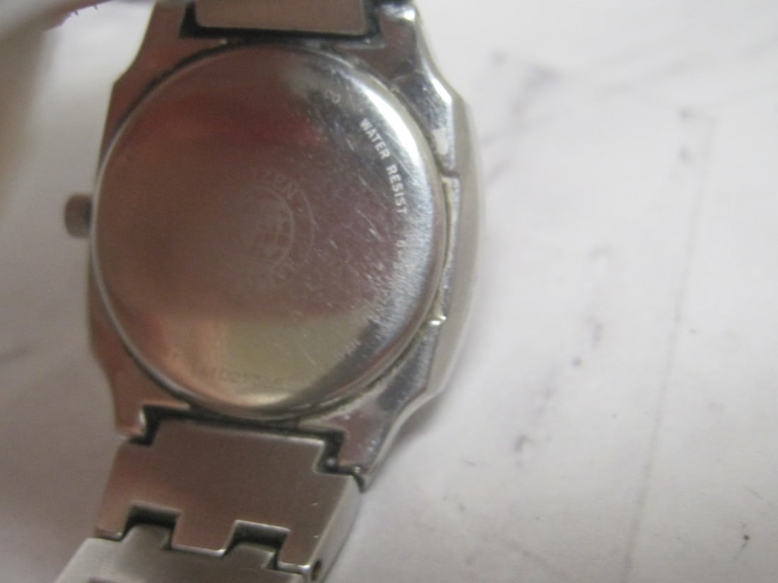 Ladies Citizens Eco Drive Watch with Diamond Hour Markers - 4