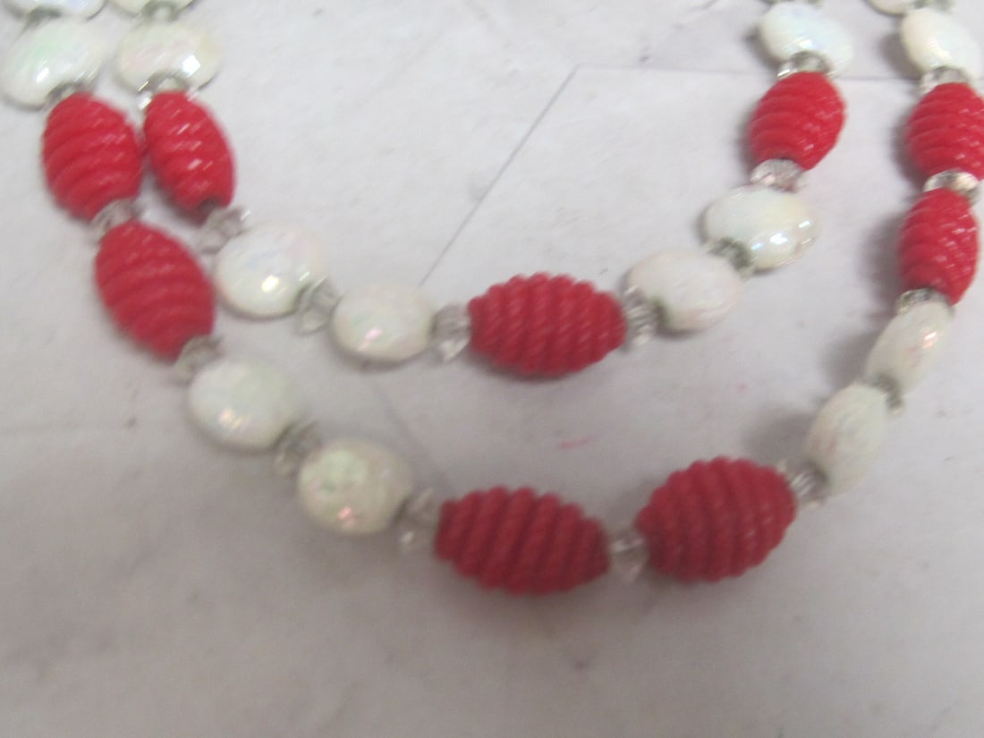 3 Piece Vintage Hobe Necklace, Bracelet, & Clip Earrings Set - 2