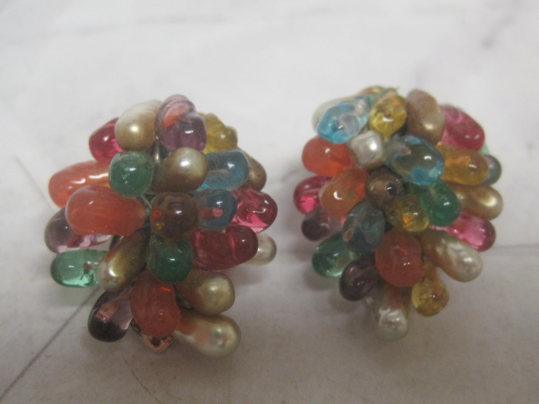 Vintage Eisenberg Clip Earrings: . 