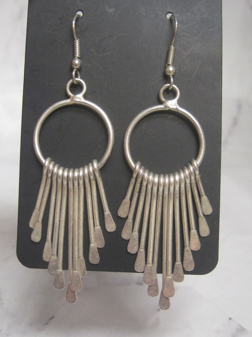Sterling Silver Dangle Earrings (1 of 3)